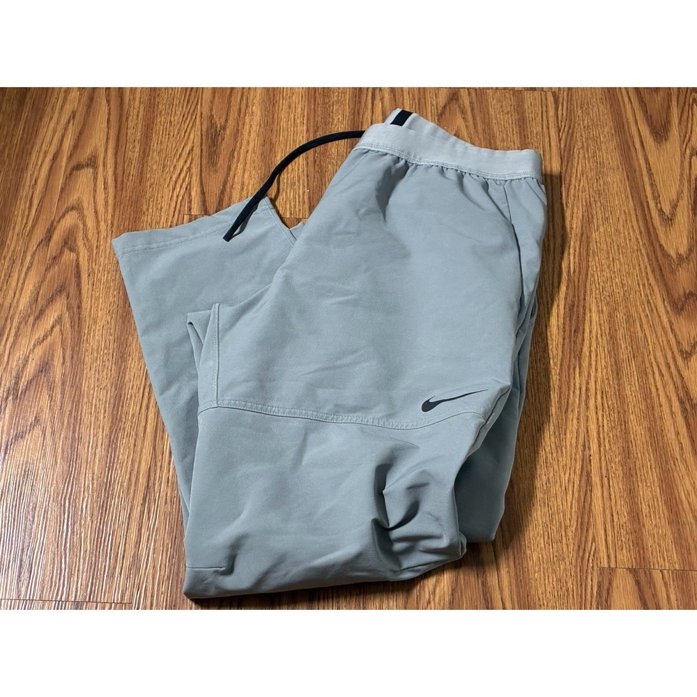 #K03 NIKE Mens Flex Vent Max Dri-Fit Sweatpants Particle Grey XL DQ6591-073